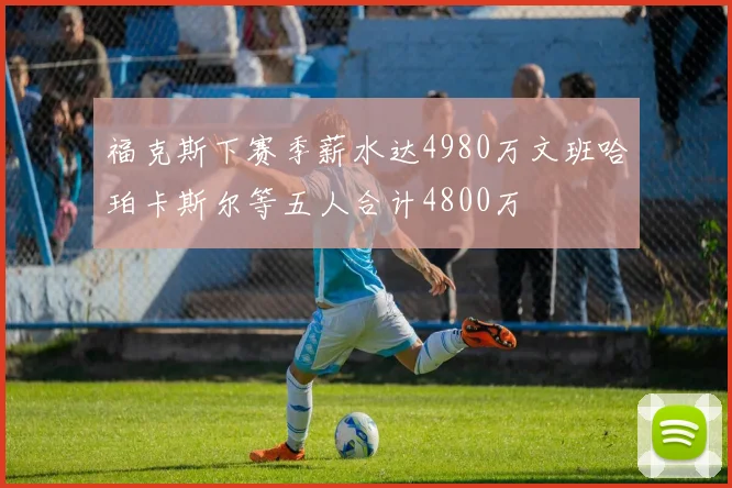 福克斯下赛季薪水达4980万文班哈珀卡斯尔等五人合计4800万